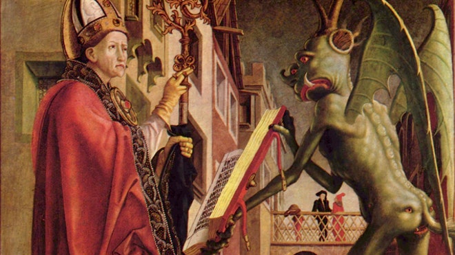 St Wolfgang and the Devil